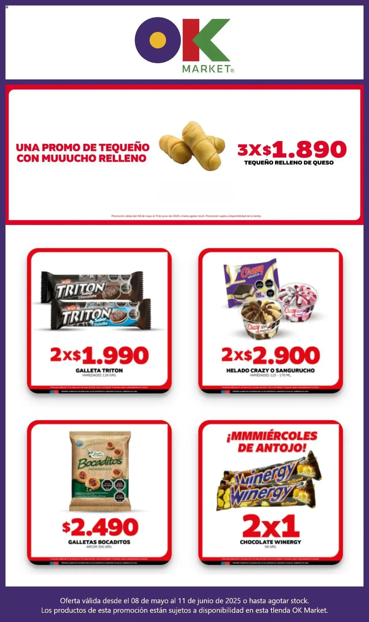 Catálogo de OK Market ofertas  8 de mayo al 11 de junio 2025 - Página 6