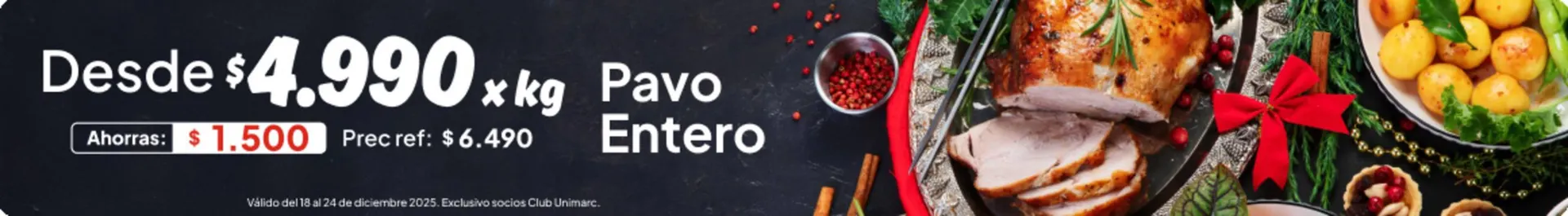 Catálogo de Catálogo Unimarc 18 de diciembre al 24 de diciembre 2025 - Página 1