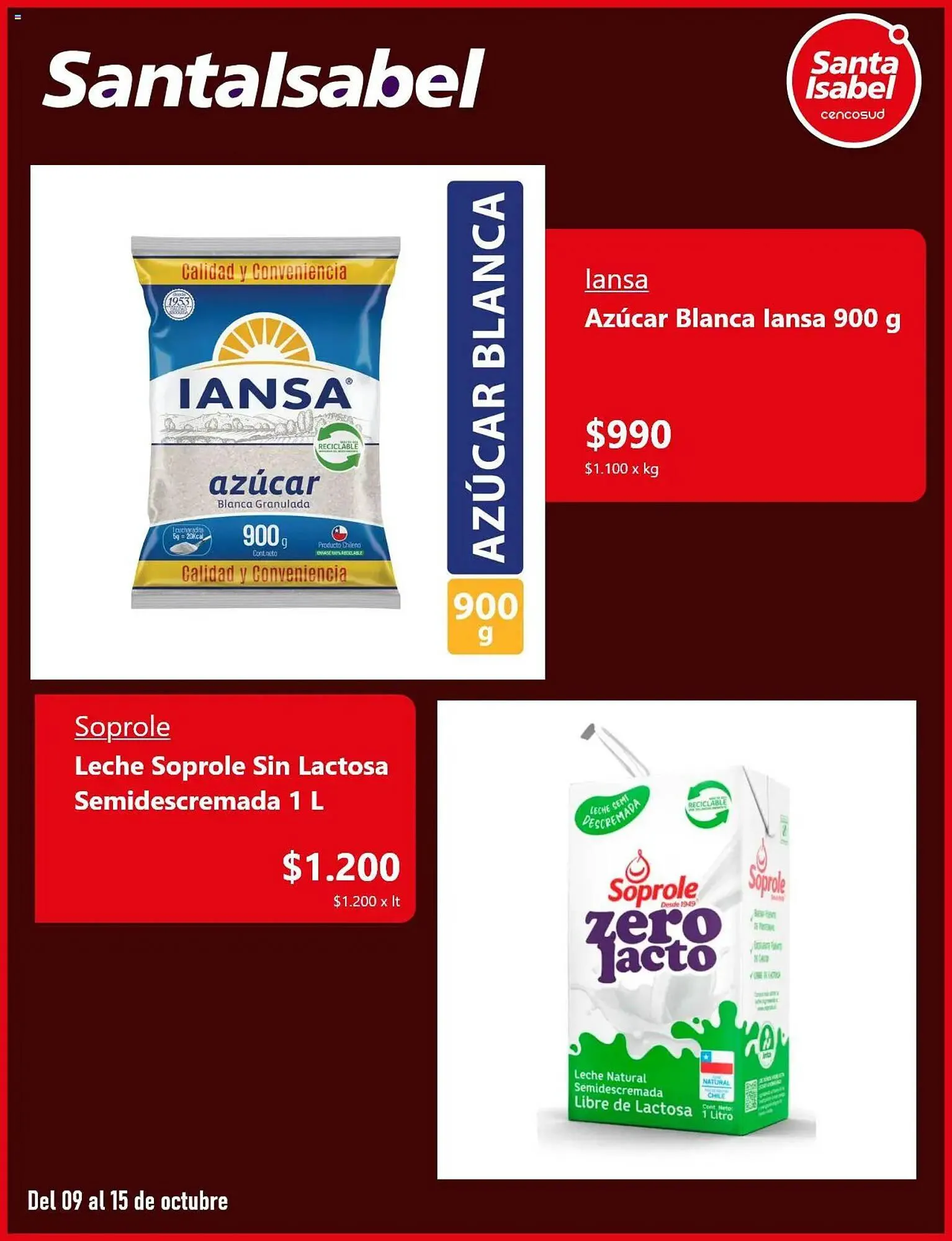 Catálogo de Catálogo Santa Isabel 9 de octubre al 16 de octubre 2025 - Página 3