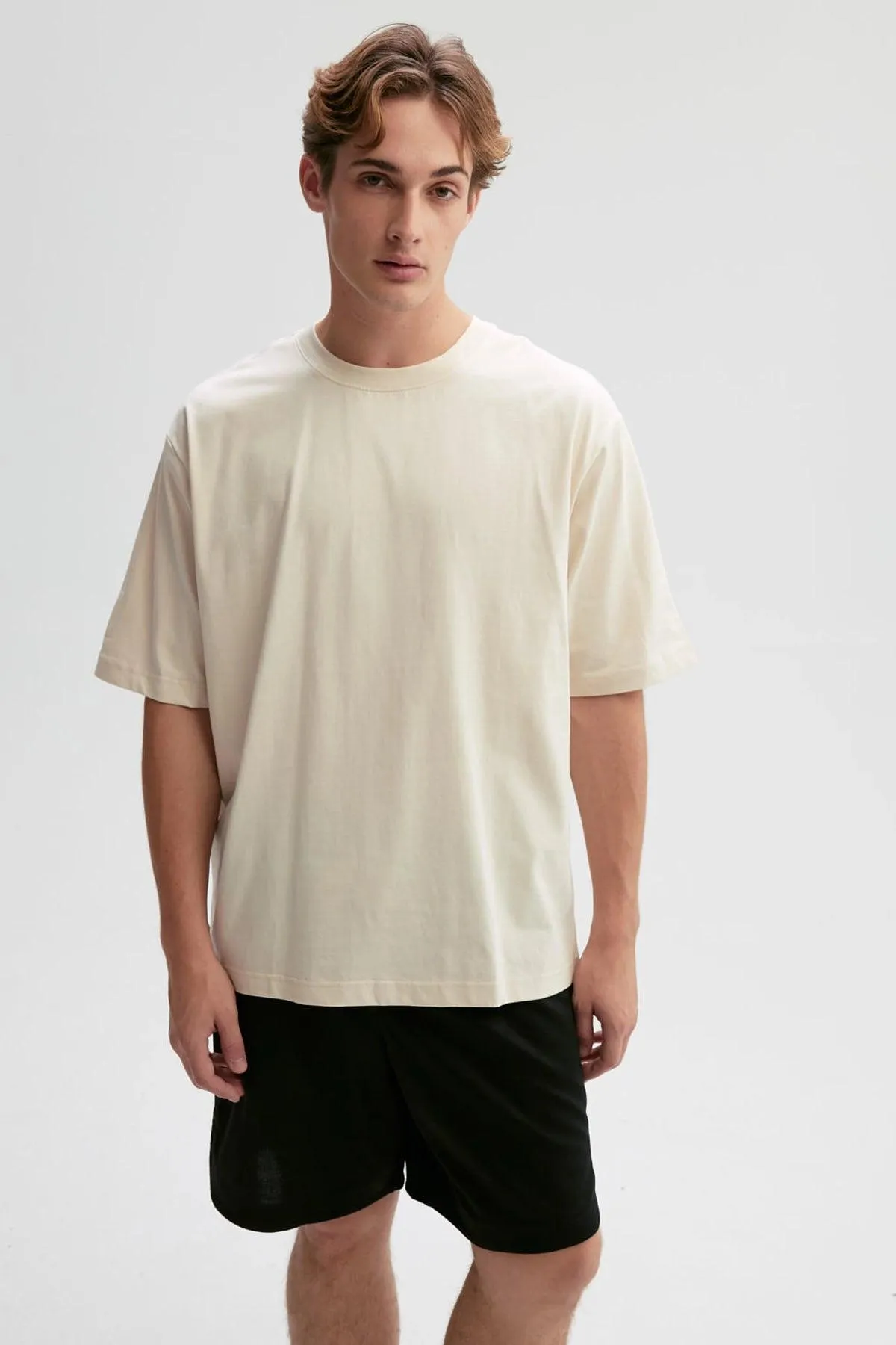 Polera Hombre Oversize Beige
