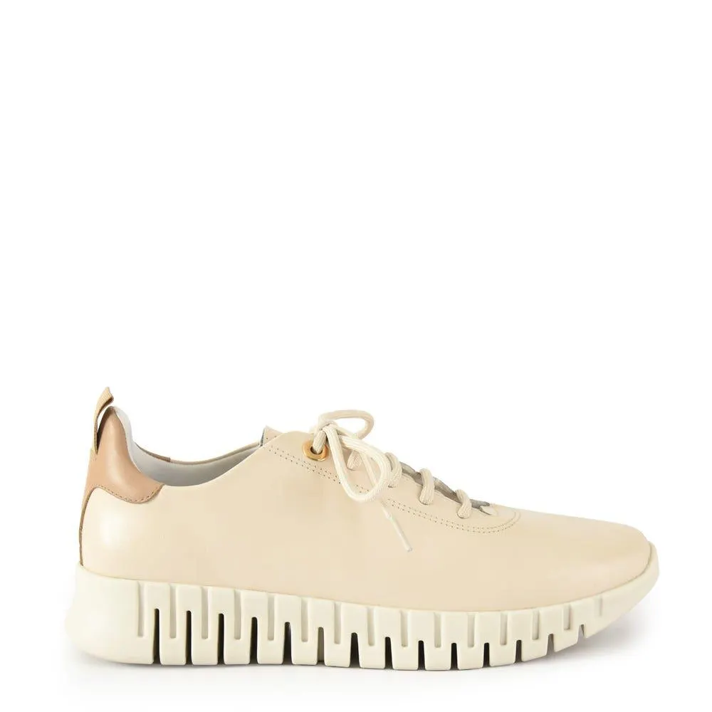 Catarina zapatilla blanco crudo