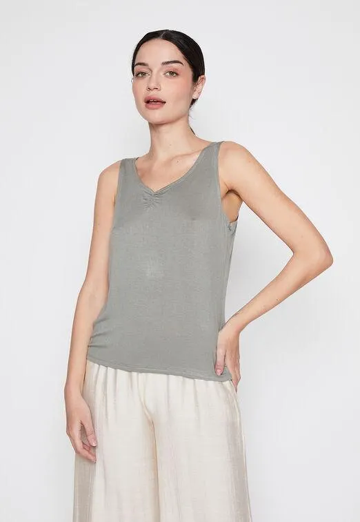 Peto Mujer Verde Recto Family Shop