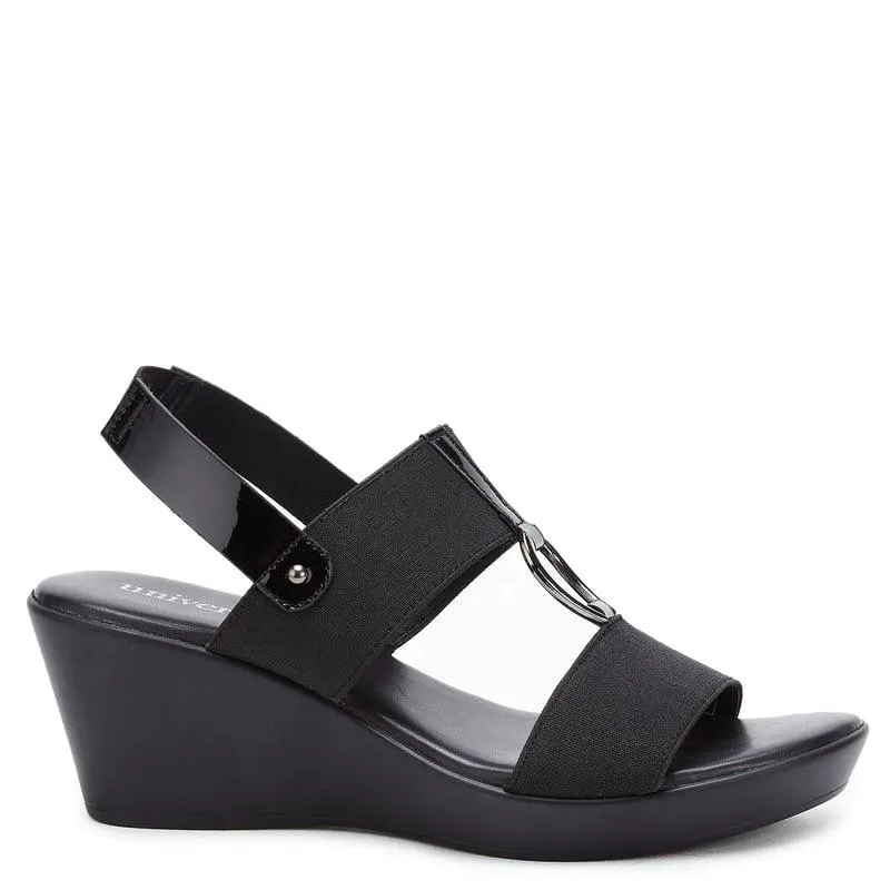 Sandalia Mujer Negro University Club