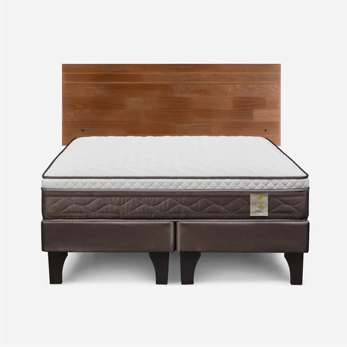 Cama New Style 4 Plus 2 Plazas + Respaldo Tabor