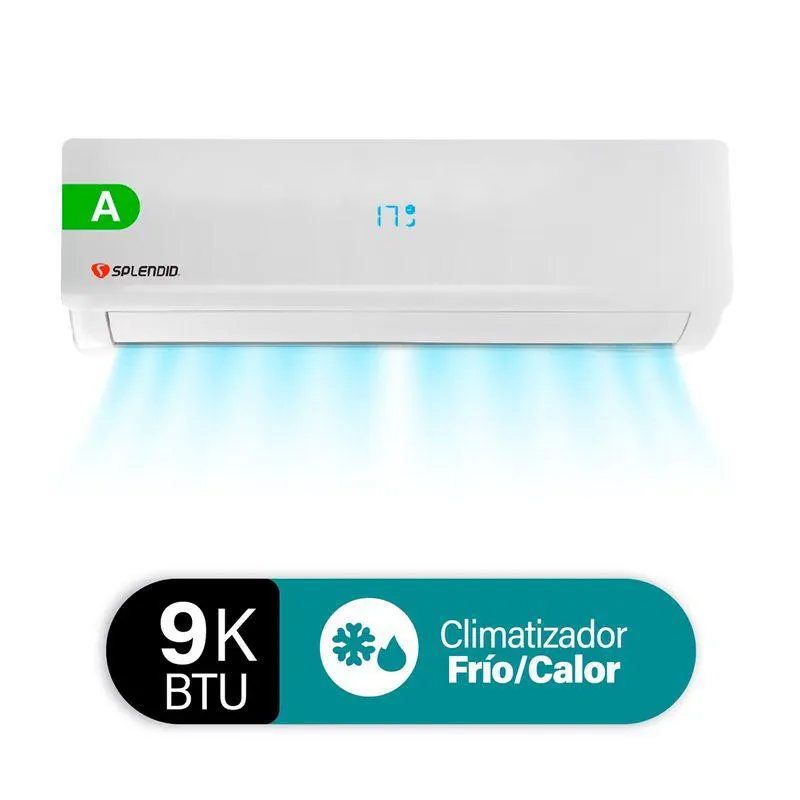 Aire Acondicionado Split 9000BTU ON/OFF
