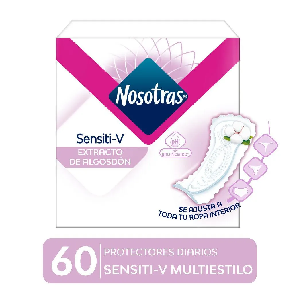 Protector Diario Multiestilo 60 Unidades