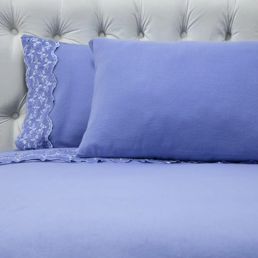 Juego De Sábanas Polar Belle Noite Aurora 15p / 1.5 Plazas