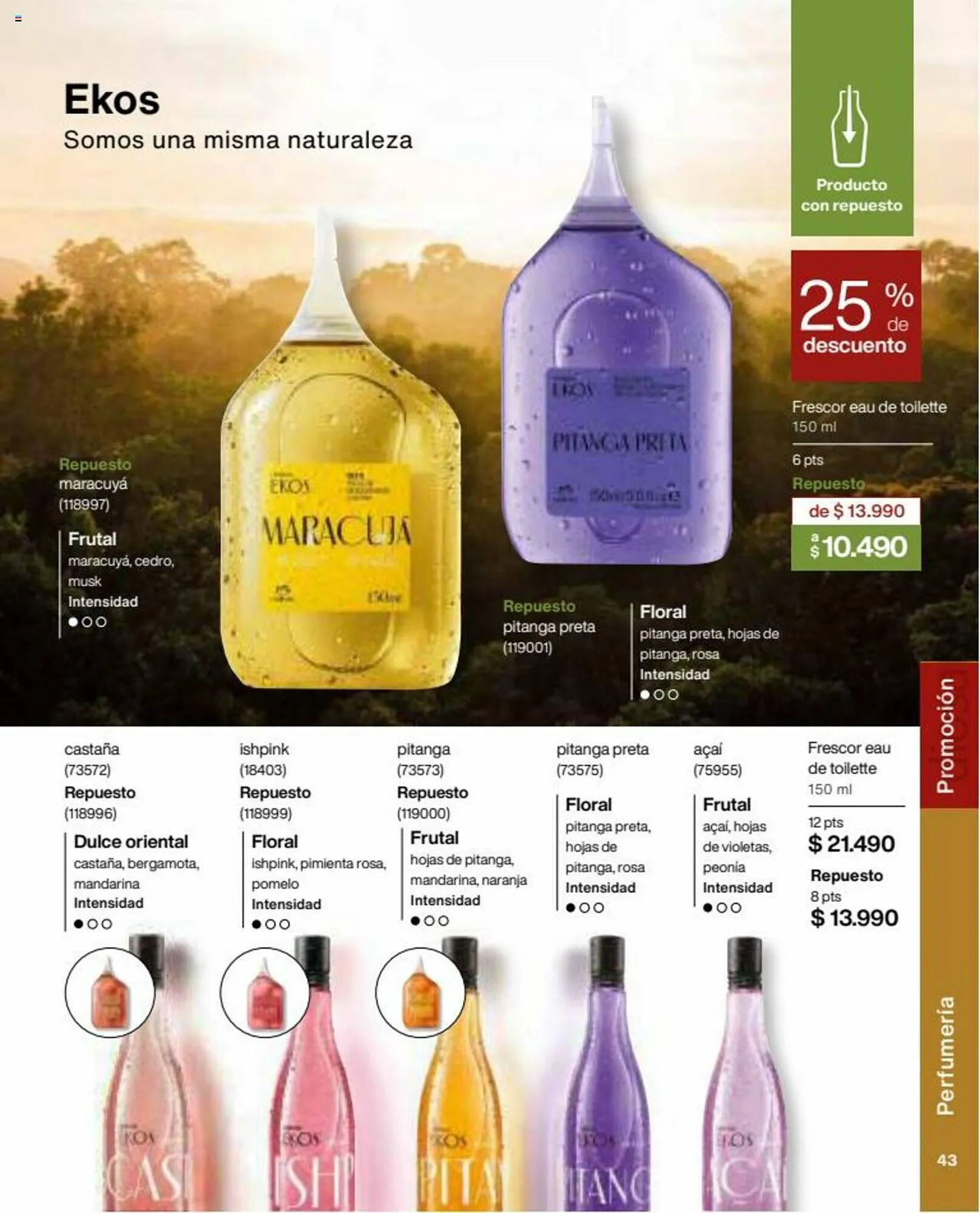 Catálogo de Catálogo Natura 1 de octubre al 15 de octubre 2023 - Página 43