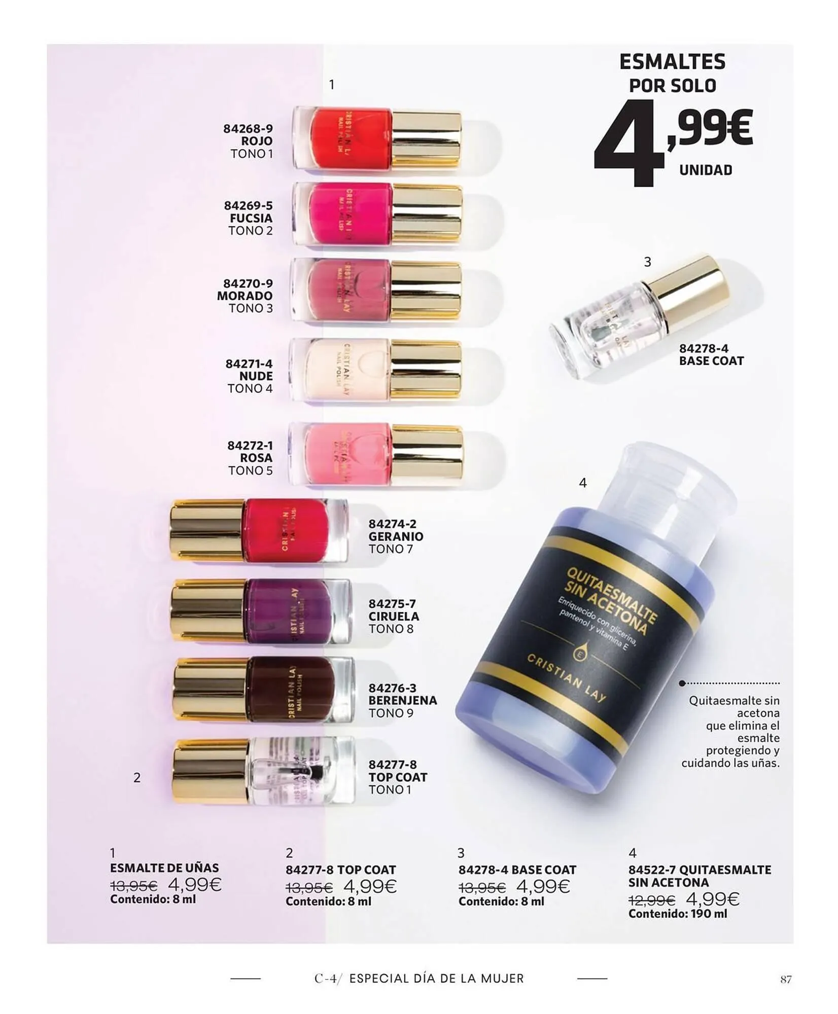 Catálogo de Catálogo Cristian Lay 4 de marzo al 23 de marzo 2025 - Página 87