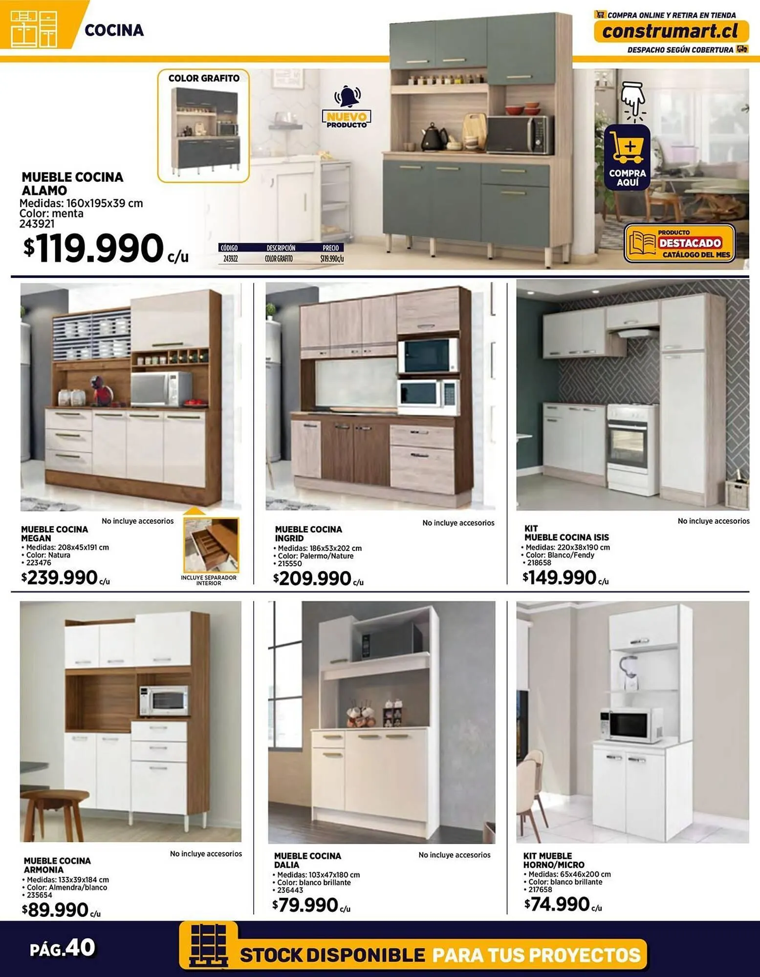 Catálogo de Catálogo Construmart 3 de abril al 28 de abril 2024 - Página 40