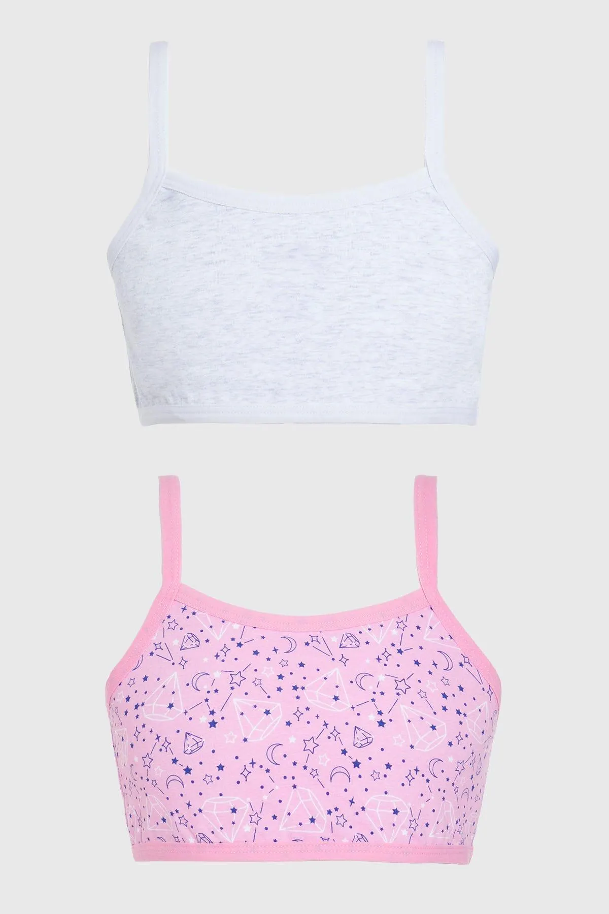 Peto Niña Bipack Juvenil Print Fucsia