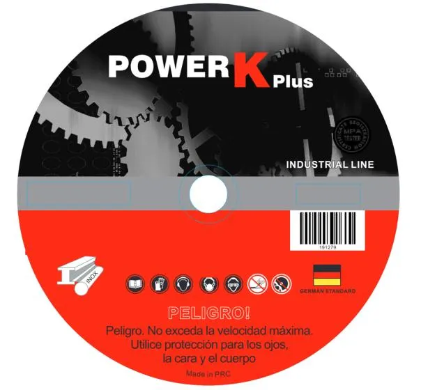 DISCO TRASLAPADO POWER K PLUS 115 G80