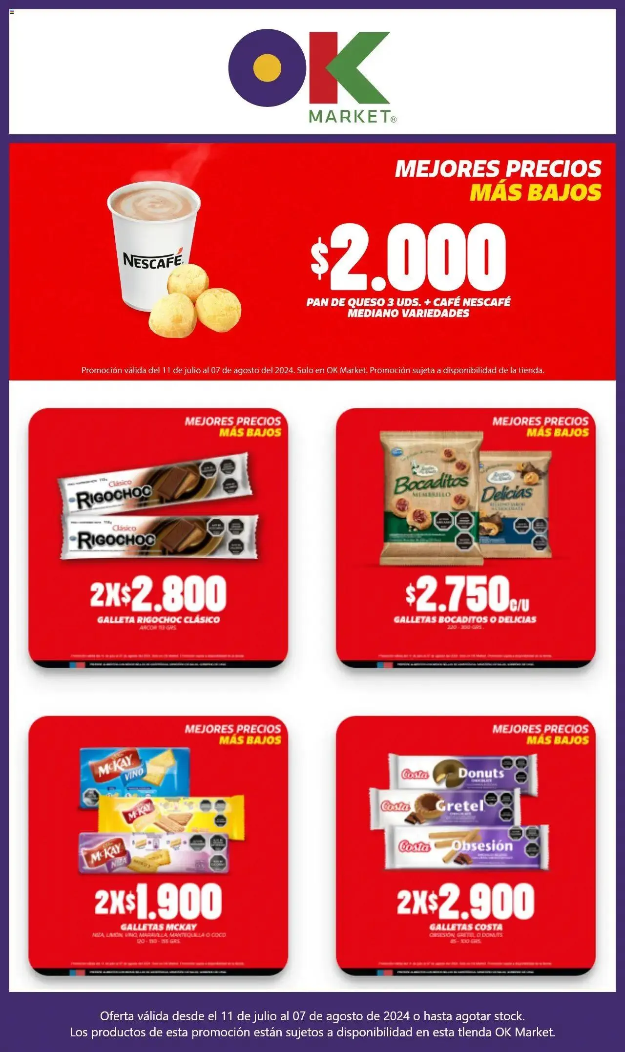 Catálogo de OK Market ofertas 11 de julio al 7 de agosto 2024 - Página 3