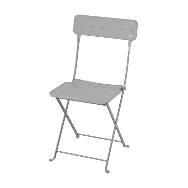 Silla para terraza, gris