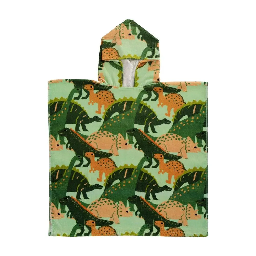 Poncho con capucha para salir del baño