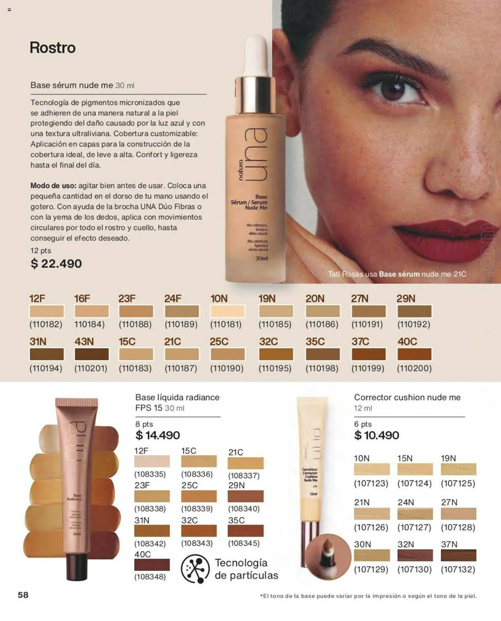 Catálogo de Catálogo Natura 1 de julio al 31 de octubre 2023 - Página 58