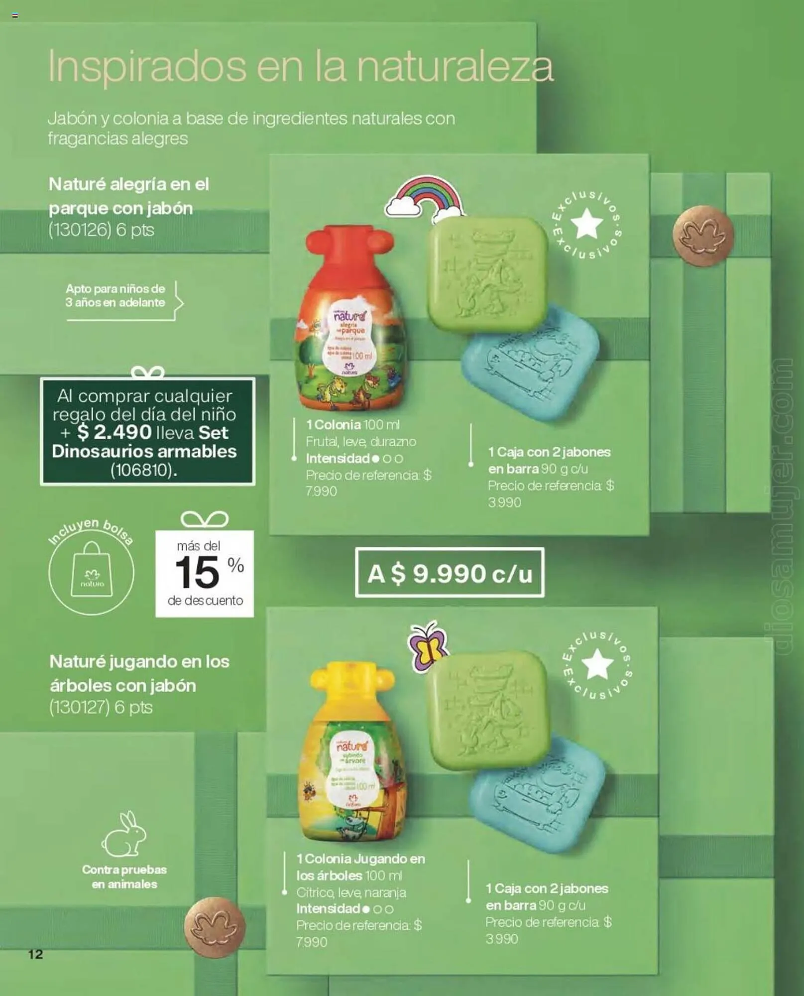 Catálogo de Catálogo Natura 1 de julio al 31 de octubre 2023 - Página 12