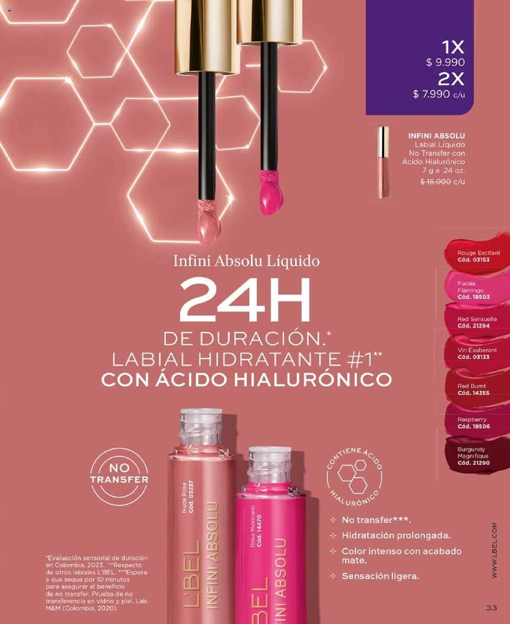 Catálogo de Catálogo L'Bel 16 de agosto al 16 de septiembre 2024 - Página 33