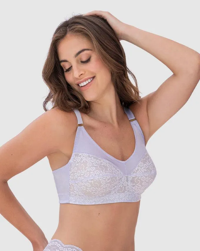 Sostén clásico triangular de máximo cubrimiento