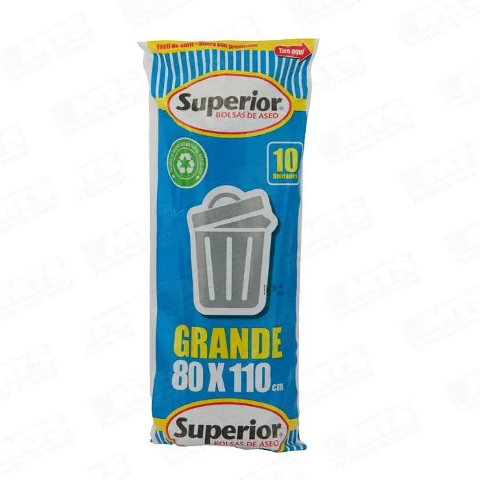 BOLSA ASEO SUPERIOR 80x110x10UN