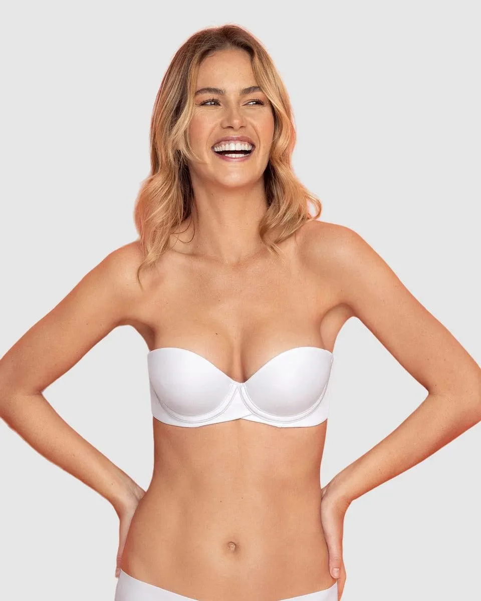 Sostén strapless Magic Up de doble realce