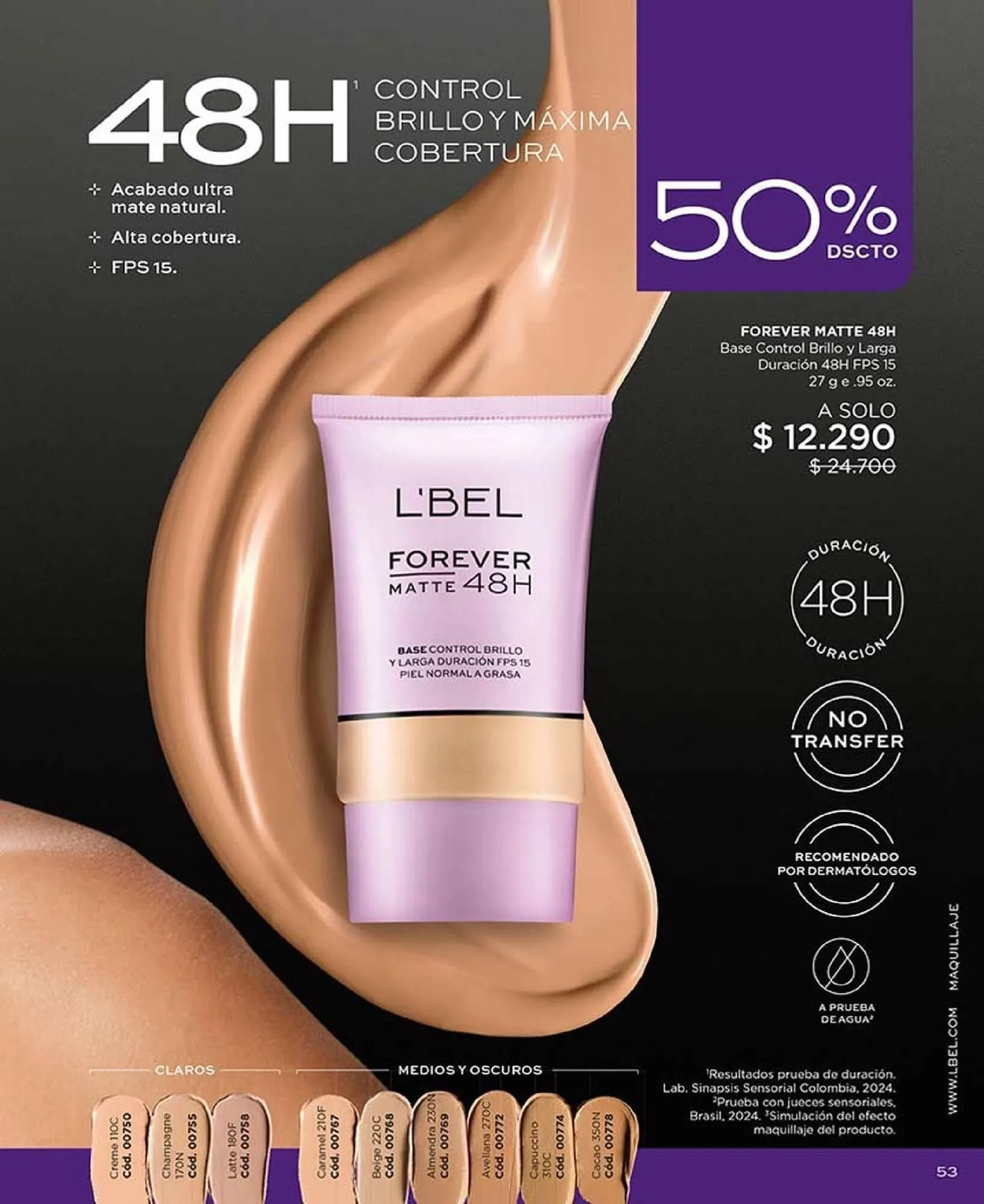 Catálogo de Catálogo L'Bel 1 de noviembre al 30 de noviembre 2025 - Página 53