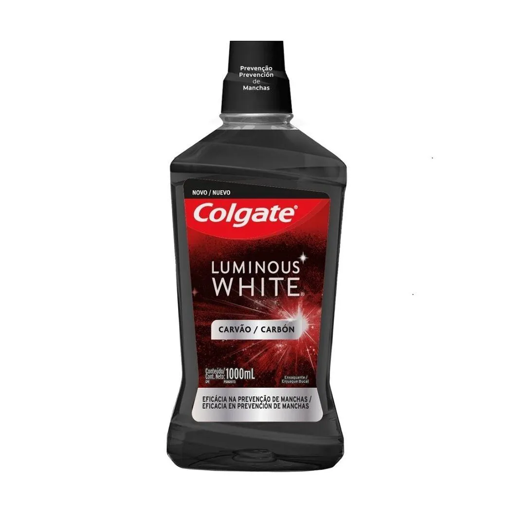 Colgate Enjuague Bucal Luminous Carbon 1L