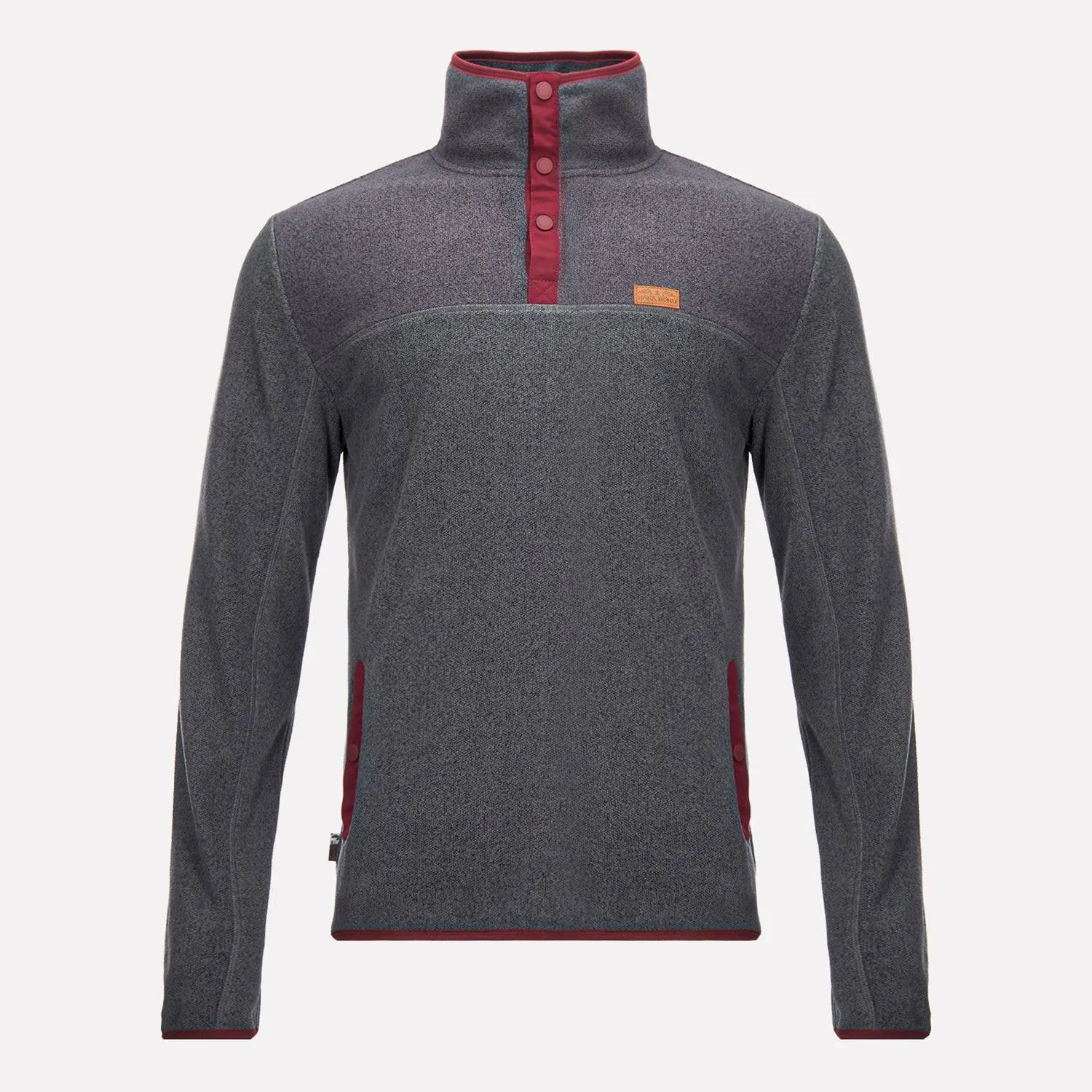 Poleron Hombre Tokerau Gris Haka Honu