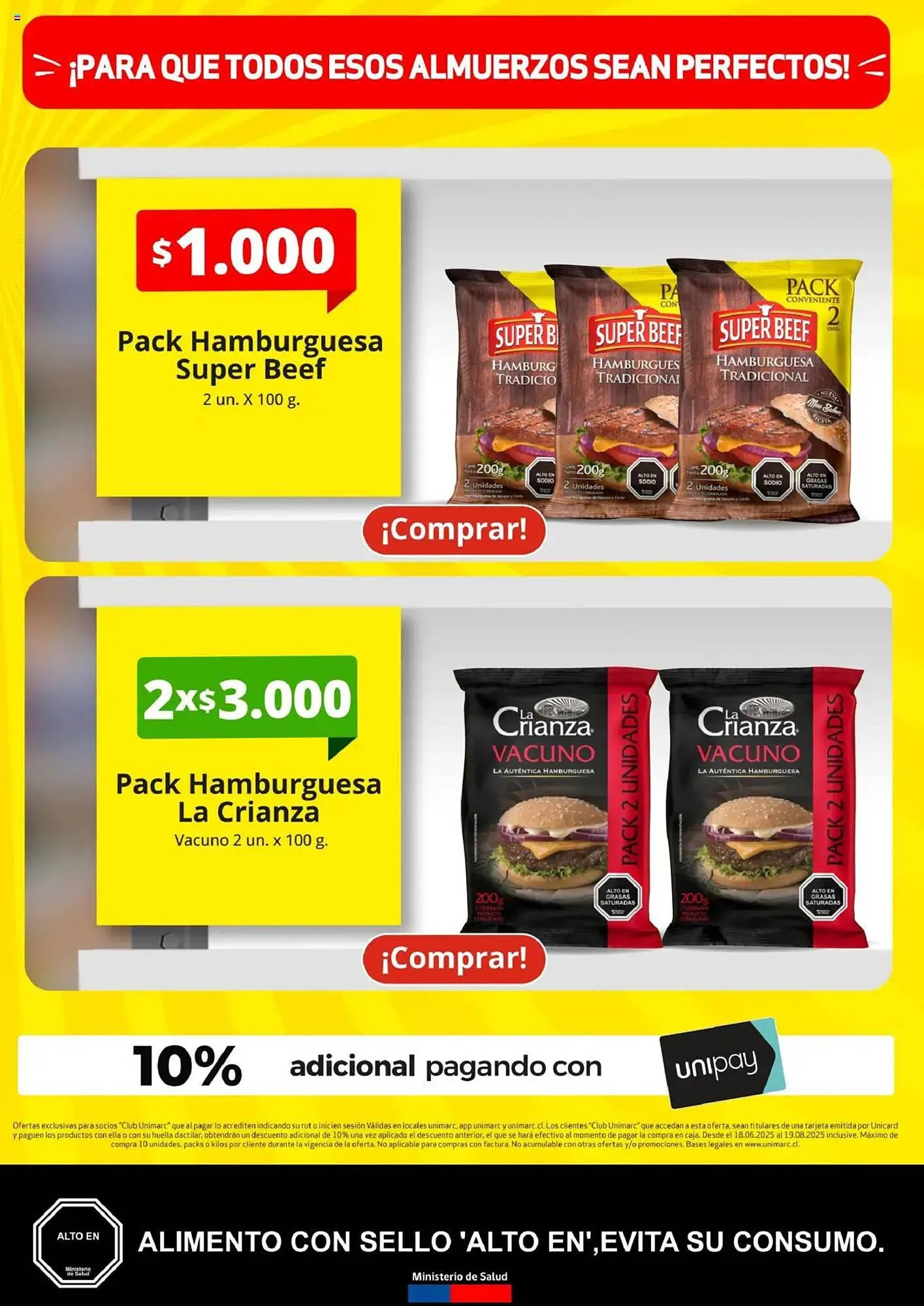 Catálogo de Catálogo Unimarc 18 de junio al 19 de agosto 2025 - Página 19