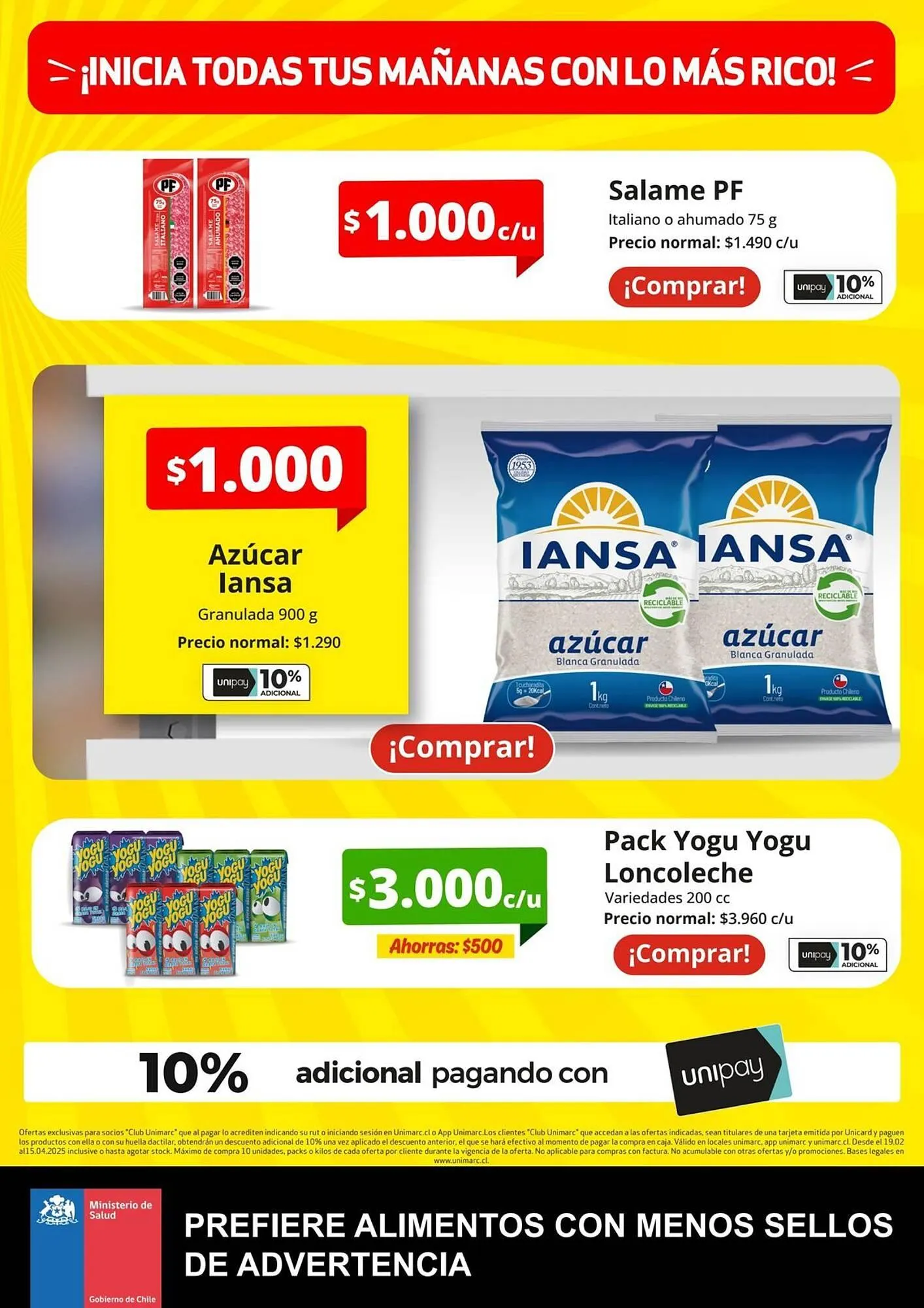 Catálogo de Catálogo Unimarc 6 de marzo al 15 de abril 2025 - Página 5