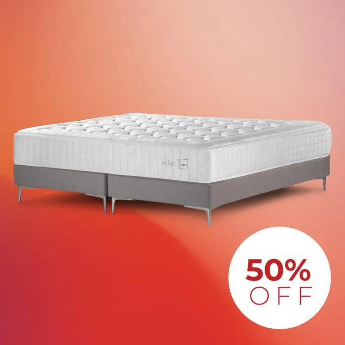 Cama Europea Pearl King 180 x 200 cm