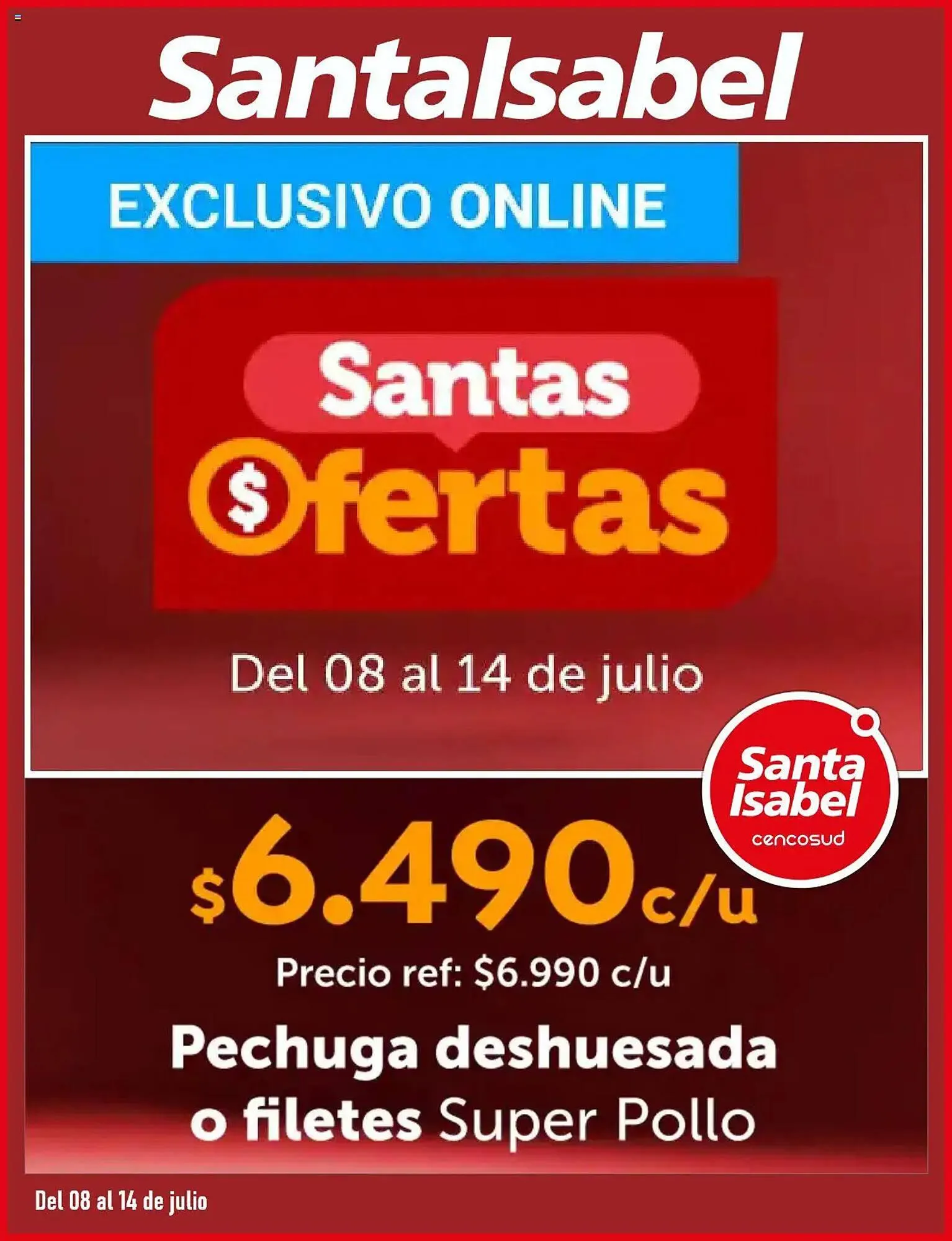 Catálogo de Catálogo Santa Isabel 8 de julio al 15 de julio 2025 - Página 1