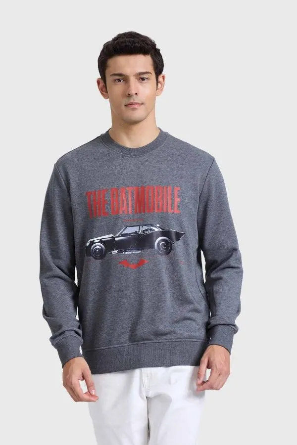 Poleron hombre batman marengo melange