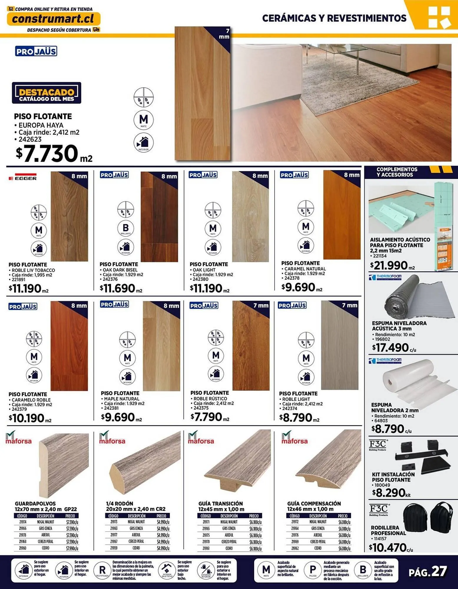 Catálogo de Catálogo Construmart 1 de julio al 31 de julio 2025 - Página 27