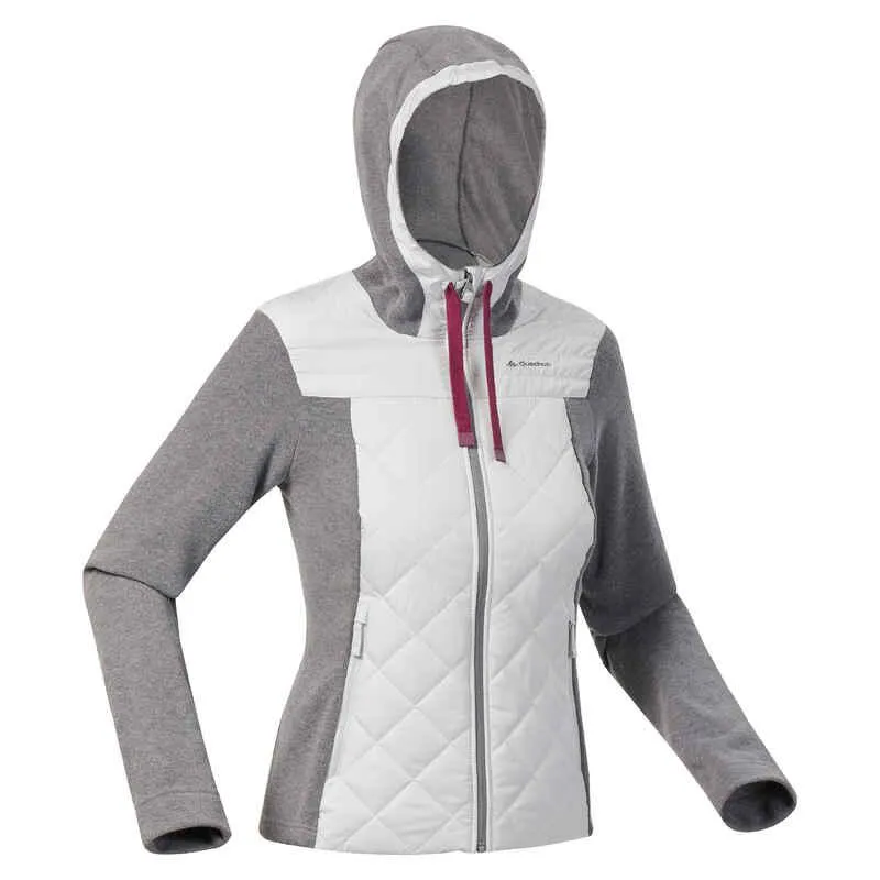 CHAQUETA MUJER NH100 GRIS