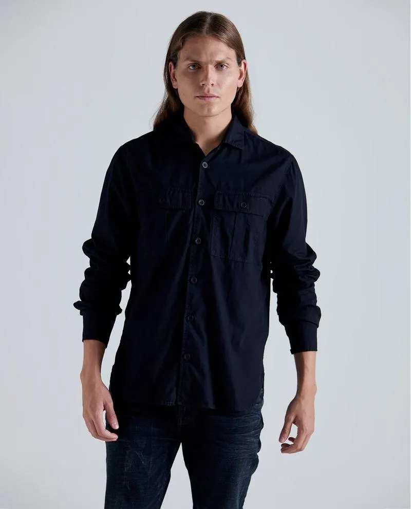 Camisa Slim fit manga larga para hombre