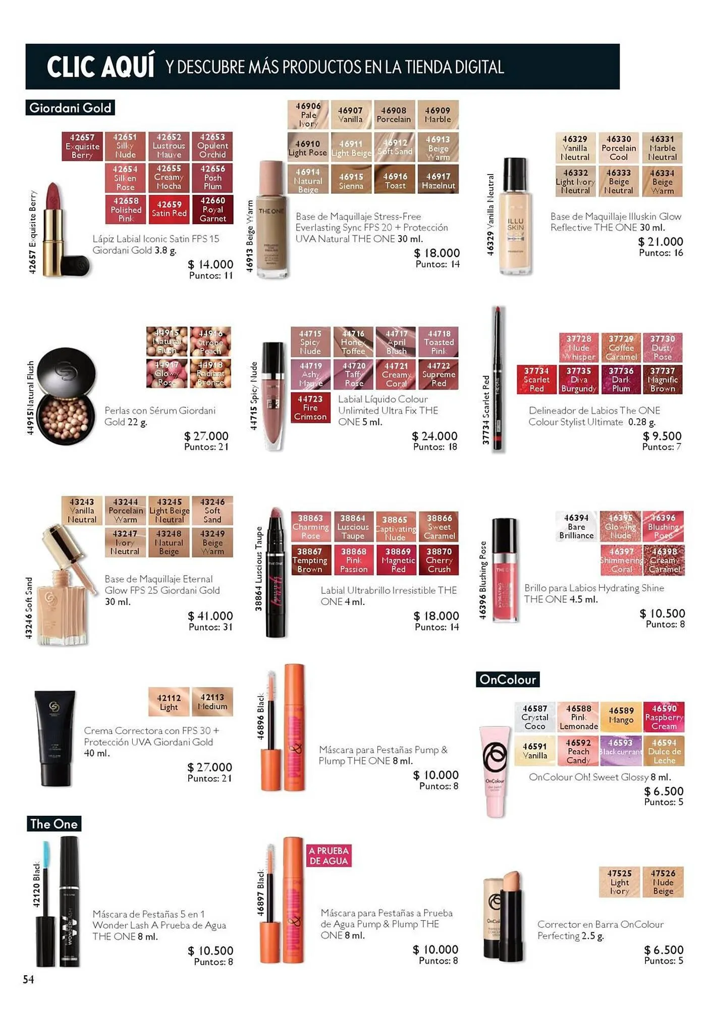 Catálogo de Catálogo Oriflame 28 de marzo al 17 de abril 2026 - Página 54