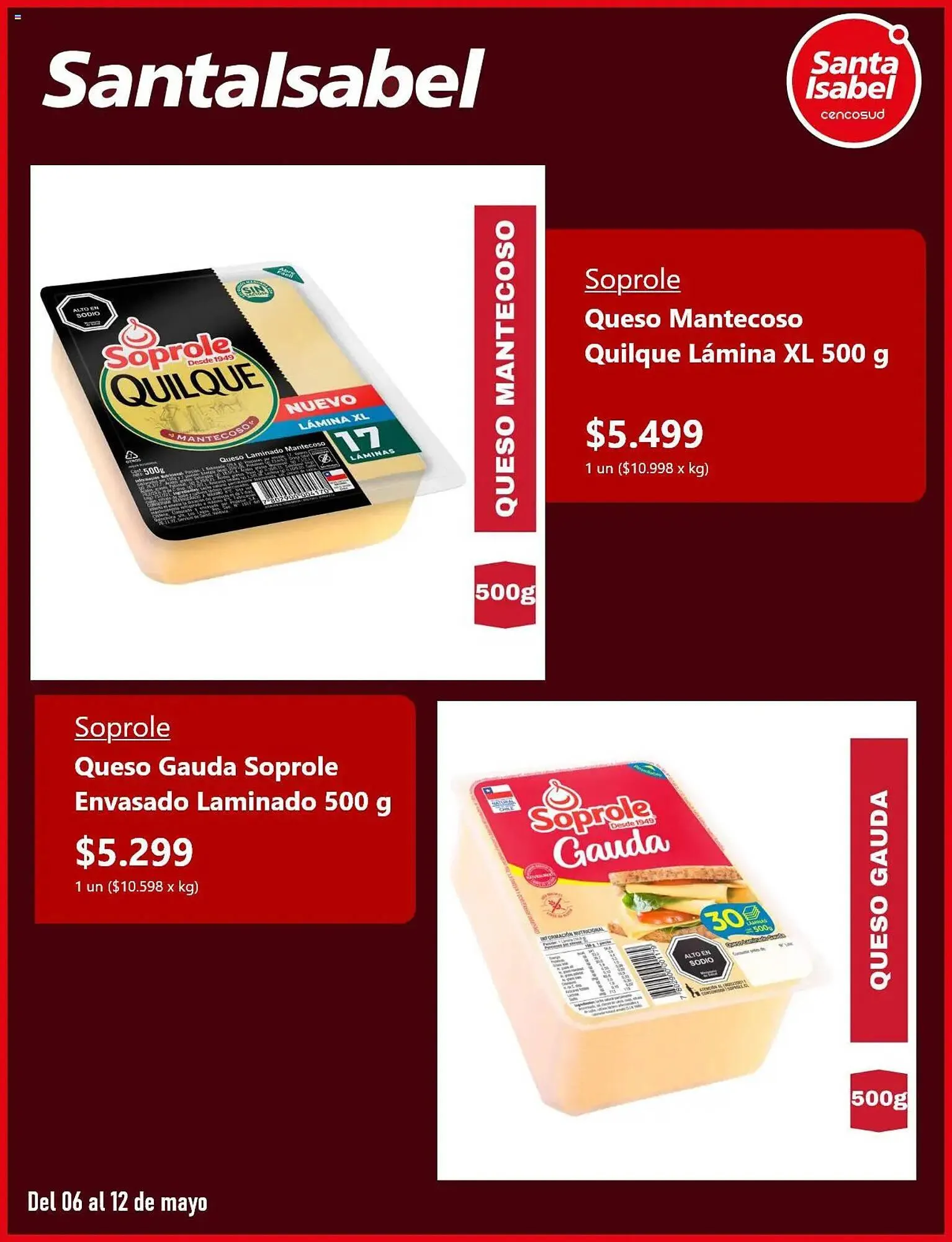 Catálogo de Catálogo Santa Isabel 6 de mayo al 12 de mayo 2025 - Página 5