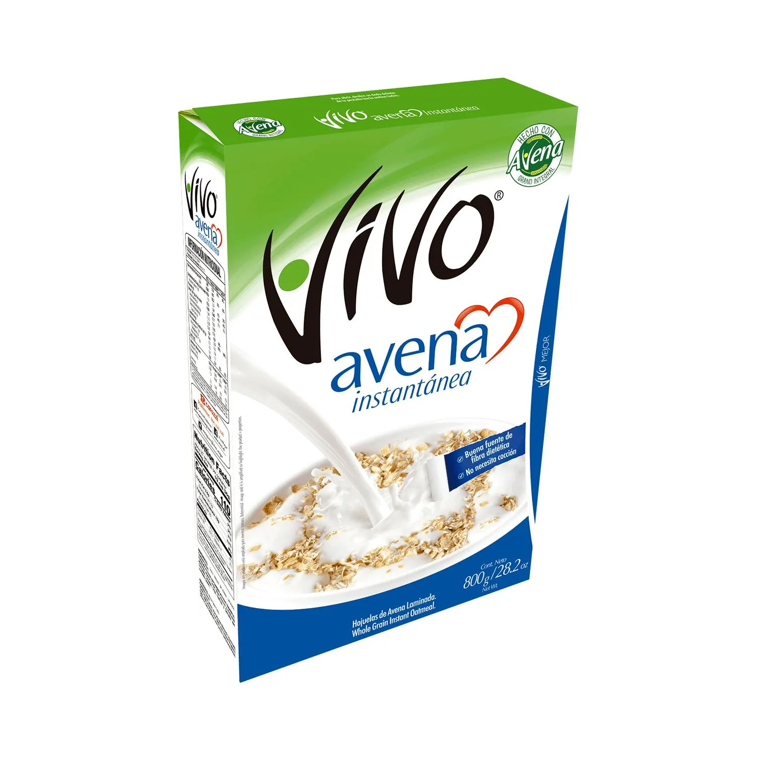 Avena Vivo Instantánea, 700gr.