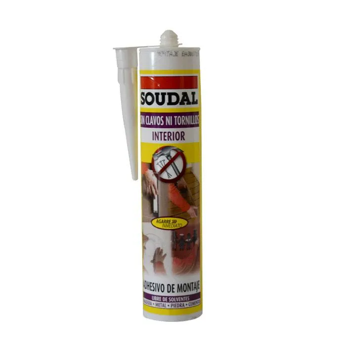 SOUDAL SIN CLAVOS NI TORNILLOS INTERIOR 360G