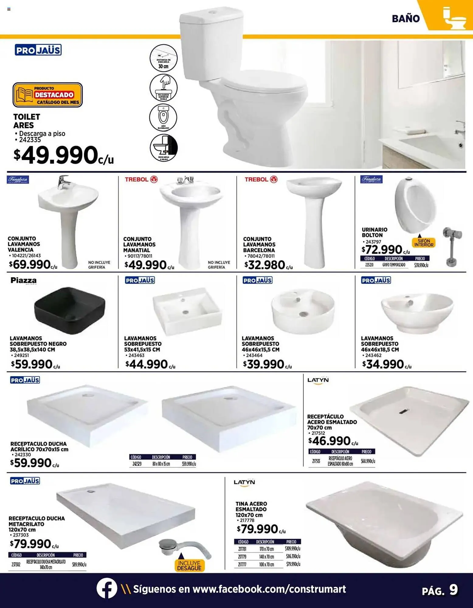 Catálogo de Catálogo Construmart 1 de febrero al 28 de febrero 2025 - Página 9