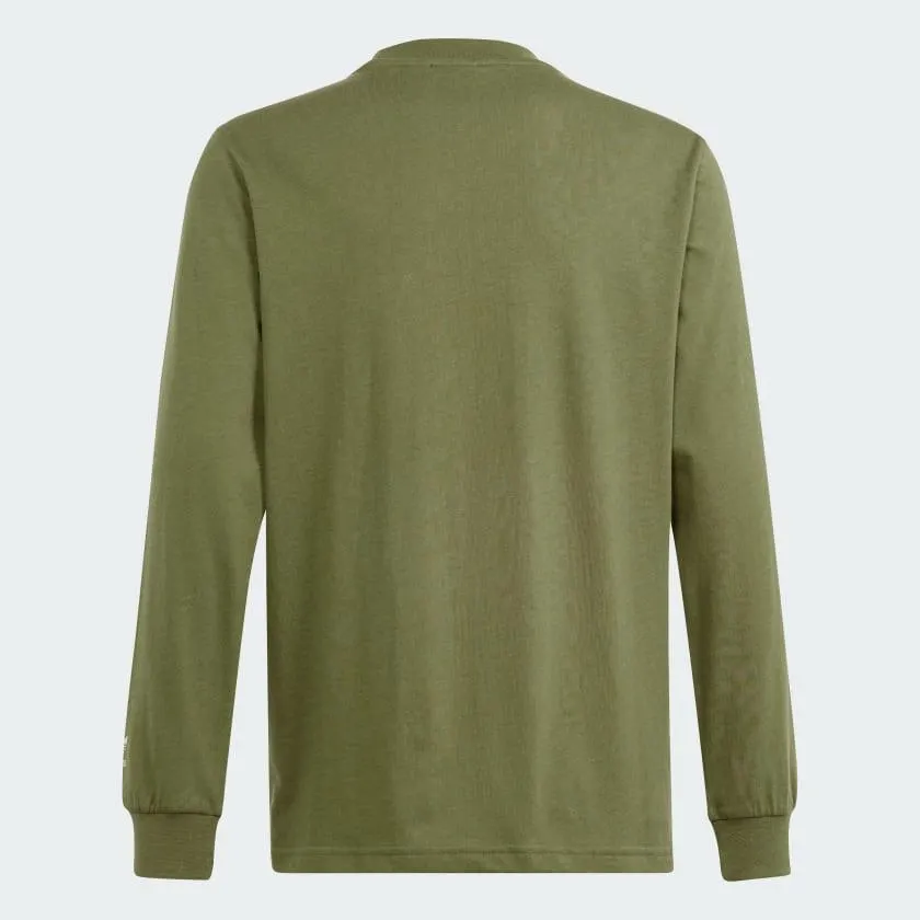 Polera Manga Larga Estampada