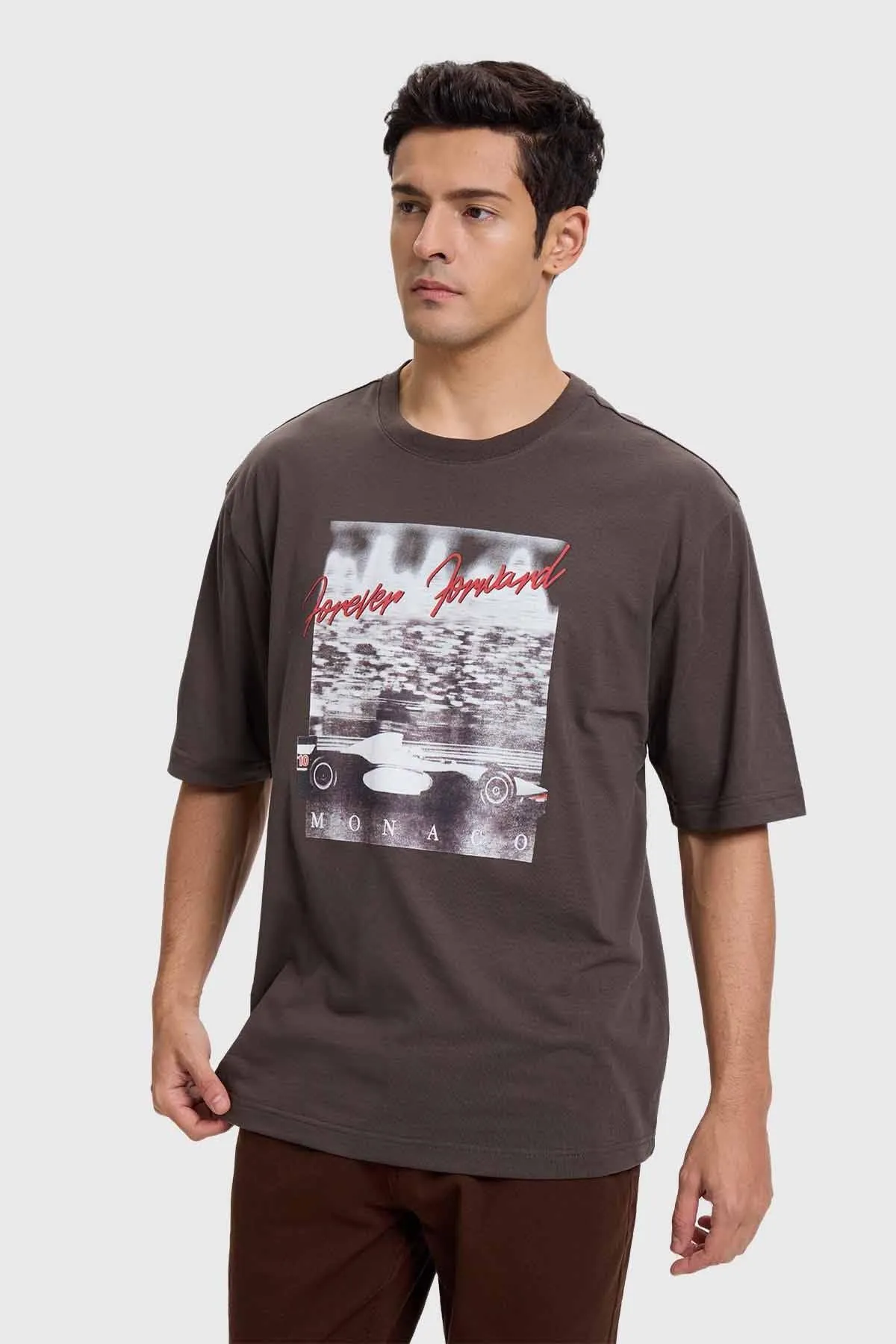 Polera Hombre Estampado Marengo