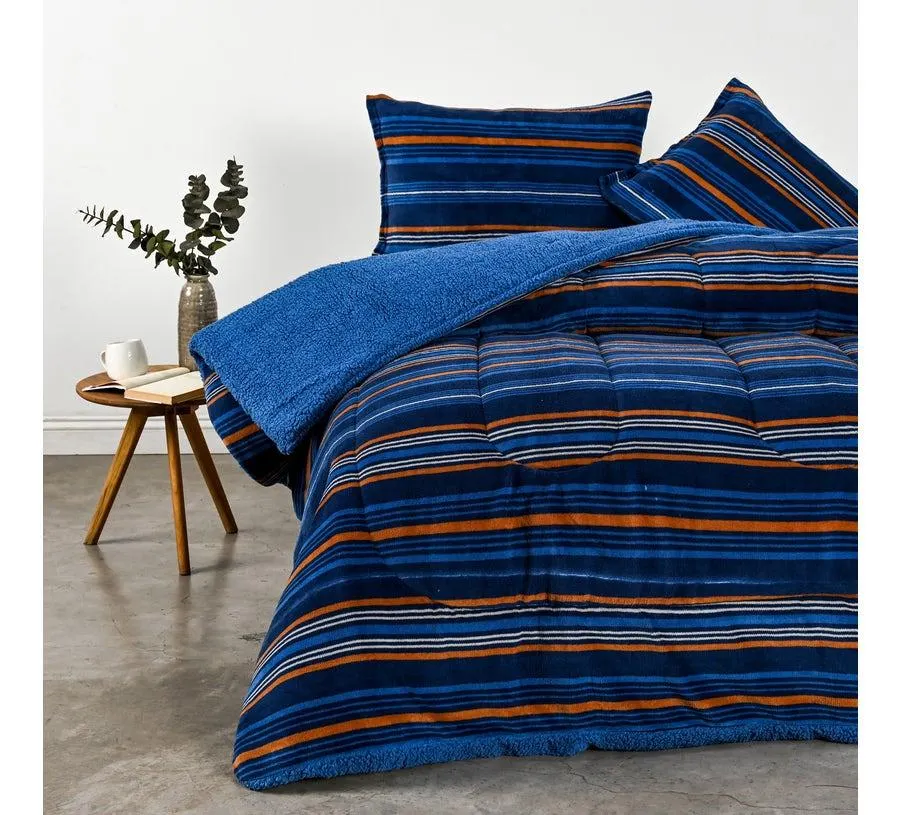 Plumón Coral Sherpa King Trazos