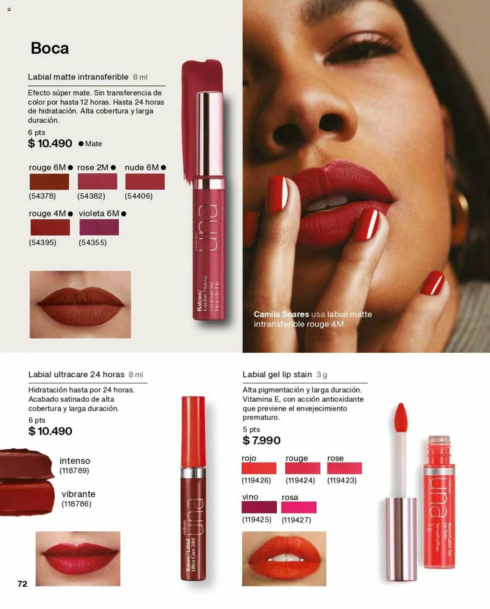 Catálogo de Catálogo Natura 1 de septiembre al 30 de septiembre 2023 - Página 72