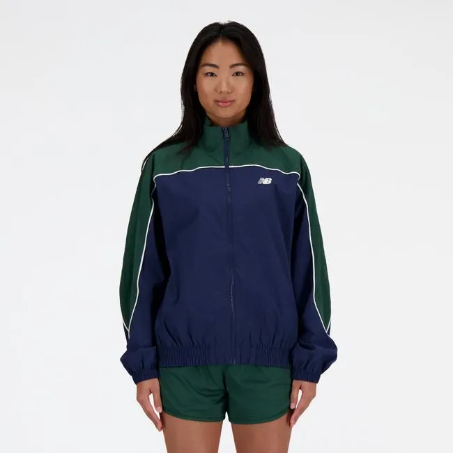 Chaqueta Lifestyle Mujer New Balance Sportswear's Greatest Hits Woven Jacket Azul