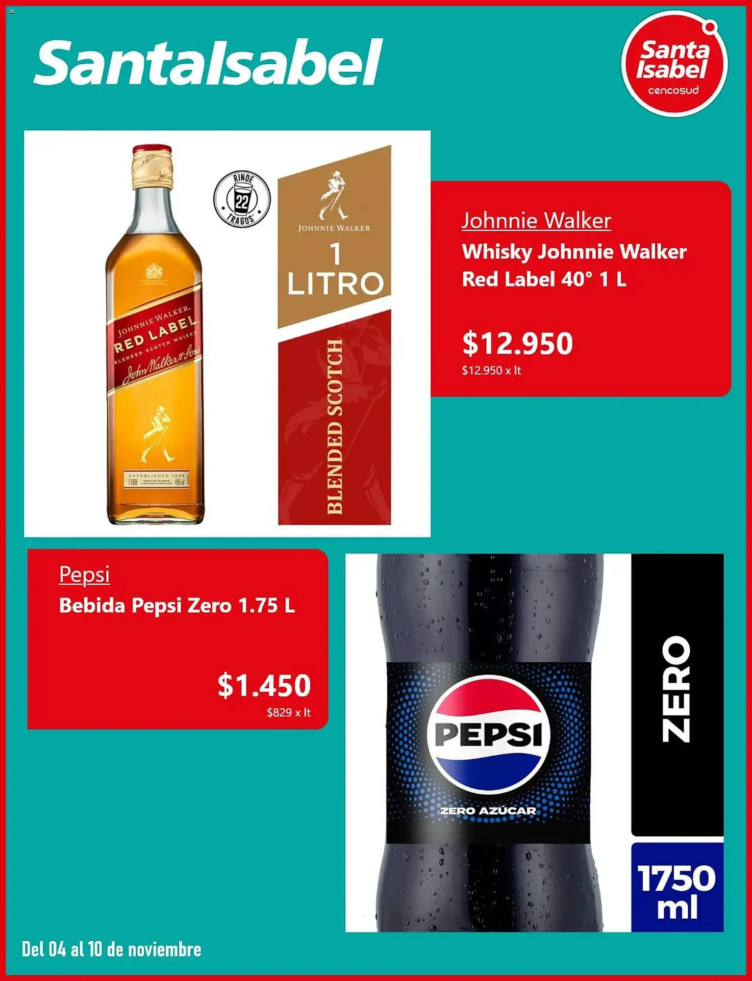 Catálogo de Catálogo Santa Isabel 4 de noviembre al 11 de noviembre 2025 - Página 5