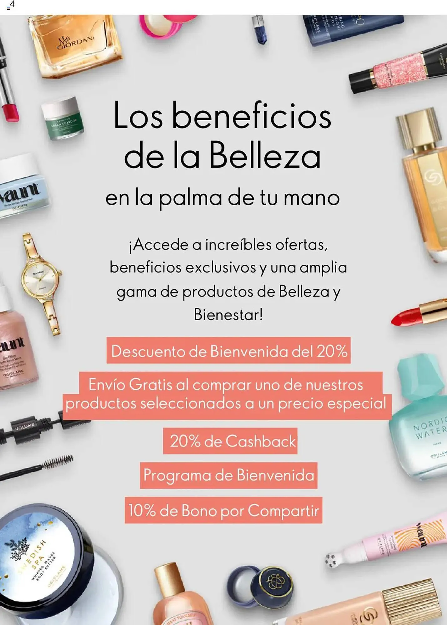 Catálogo de Catálogo Oriflame 22 de julio al 1 de septiembre 2025 - Página 4