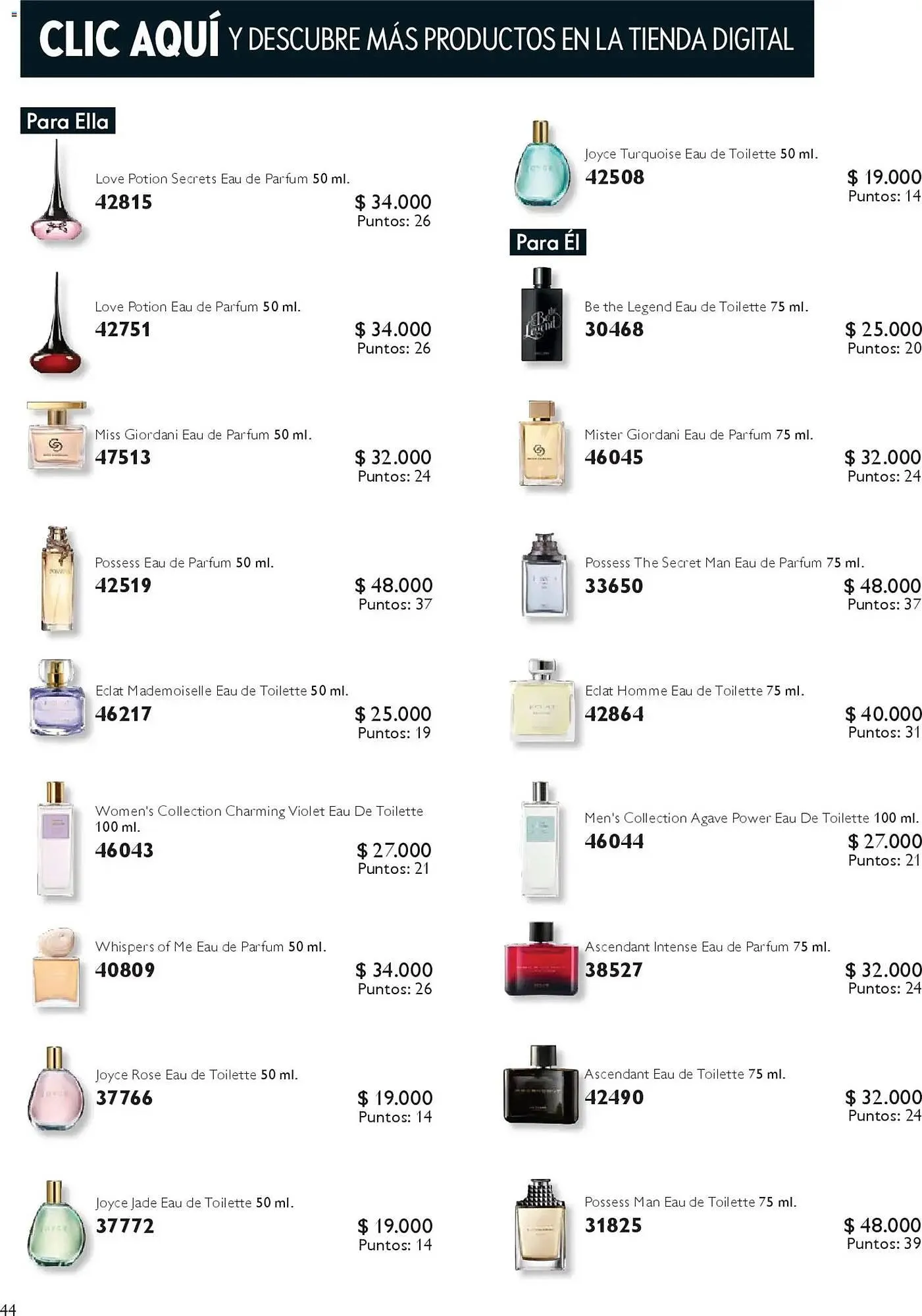 Catálogo de Catálogo Oriflame 7 de marzo al 28 de marzo 2026 - Página 44