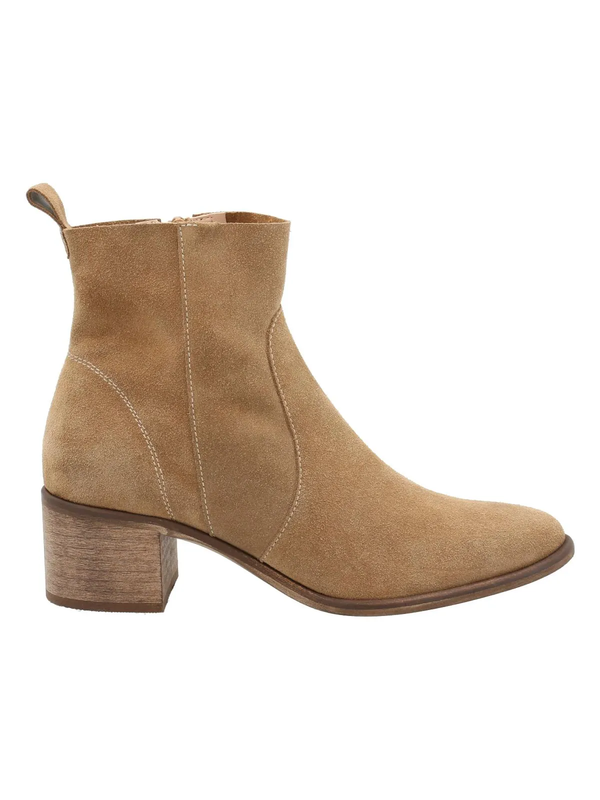 Botín Cuero Mujer Euphonia Beige Rockford